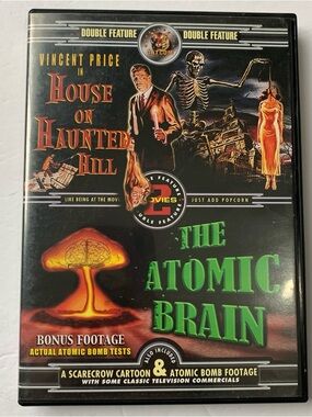 House on Haunted Hill / The Atomic Brain Double Feature DVD